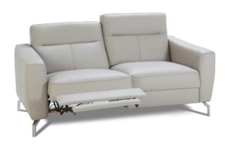 Bogart Design Sofa dwuosobowa z elektryczną funkcją relaks Maybe Skóra - Darmowa Dostawa