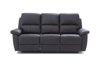 Bydgoskie Meble Sofa trzyosobowa do salonu z manualną funkcją relax Twins 3RF - Darmowa Dostawa