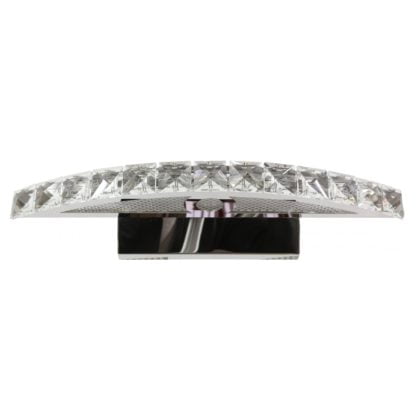 Kinkiet ARANDE CANDELLUX 8W LED metal szkło chrom 20-32683