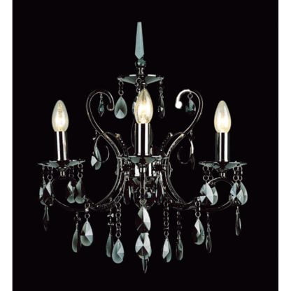 Kinkiet Barocco B Italux styl pałacowy dworkowy glamour kryształ metal szkło