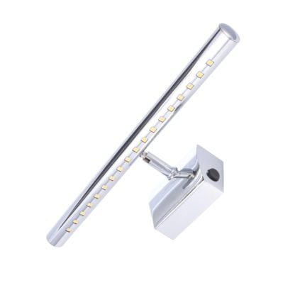 Kinkiet Led Lark Chrome Azzardo styl nowoczesny aluminium