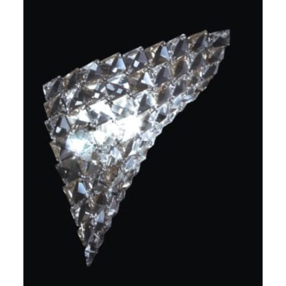 Kinkiet Scarve Italux styl glamour kryształ metal kryształ chrom W0221-01S-F4AC