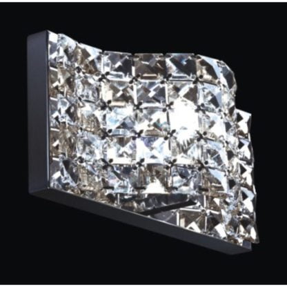Kinkiet Scarve Italux styl glamour kryształ metal kryształ chrom W0246-01A-B5AC