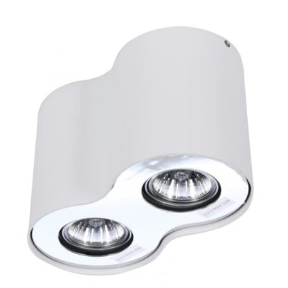 Lampa Przysufitowa Neos 2 Azzardo styl nowoczesny aluminium