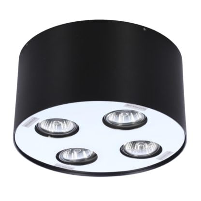 Lampa Przysufitowa Neos 4 Azzardo styl nowoczesny aluminium