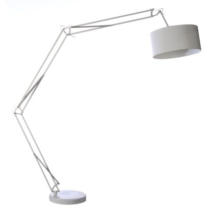 Lampa Stojaca Bosse Azzardo styl nowoczesny metal tkanina