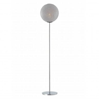 Lampa Stojaca Sweet Azzardo styl nowoczesny metal akryl chrom przeźroczysty ML6008 metal acryl chrome/clear