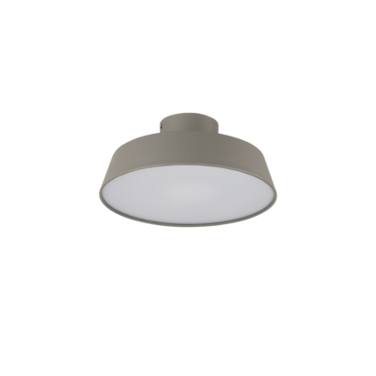 Lampa Sufitowa Orlando M LEDEA styl skandynawski metal szary 50133242