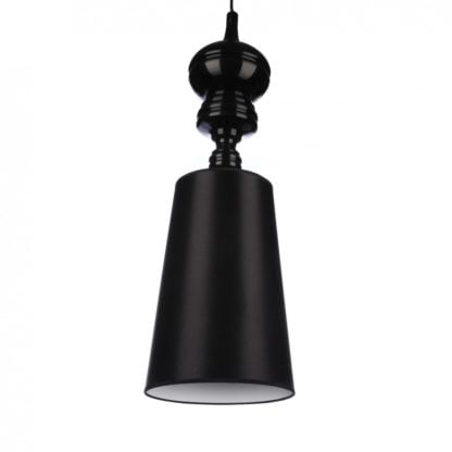 Lampa Wisząca Baroco Azzardo styl glamour kryształ pałacowy dworkowy metal tkanina