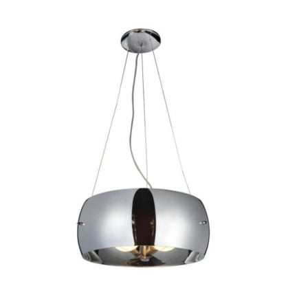 Lampa Wisząca Cosmo 2 Azzardo styl nowoczesny metal szkło