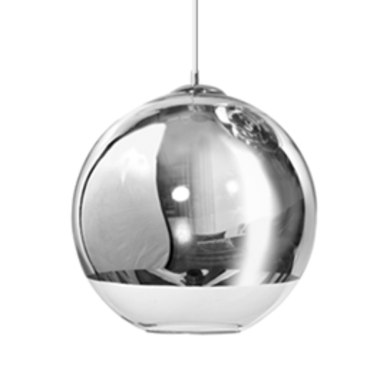 Lampa Wisząca Silver Ball 35 Azzardo styl nowoczesny metal szkło