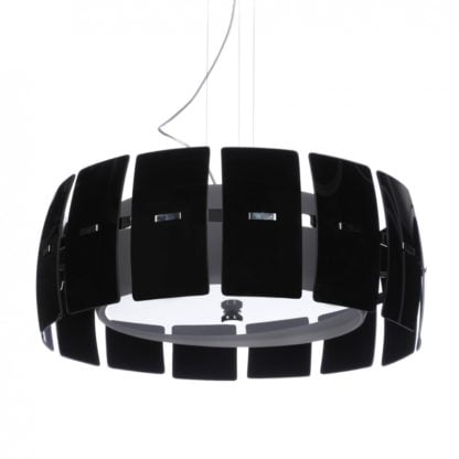 Lampa Wisząca Taurus 2 Azzardo styl nowoczesny szkło chrom