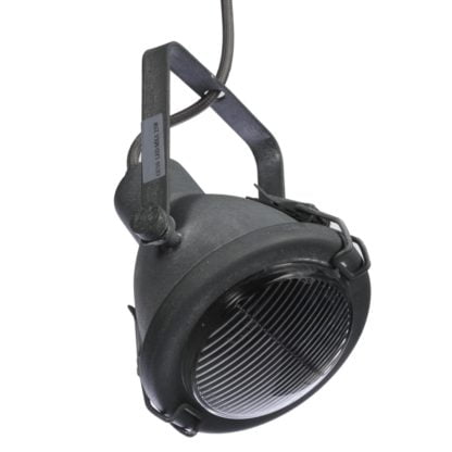 Lampa Wisząca Tobruk Concrete Azzardo styl industrialny metal szkło szary P515 CO