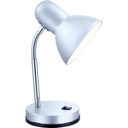 Lampa biurkowa BASIC Globo styl nowoczesny metal plastik tworzywo sztuczne