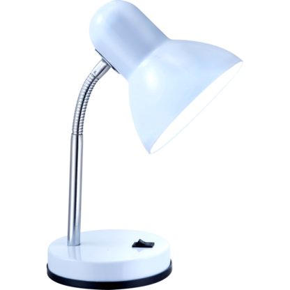 Lampa biurkowa BASIC Globo styl nowoczesny metal plastik tworzywo sztuczne