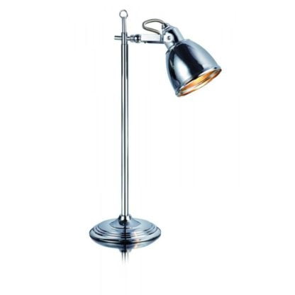 Lampa biurkowa FJÄLLBACKA 1L MARKSLOJD styl nowoczesny metal chrom 104288