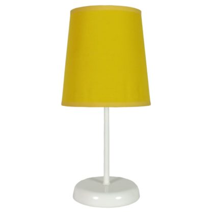 Lampa biurkowa GALA CANDELLUX 1X40W E14 metal żółty 41-98552