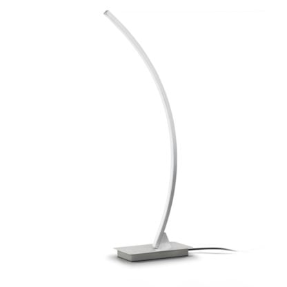 Lampa biurkowa LED Hexagon Philips styl nowoczesny metal aluminiowy 3892117P1