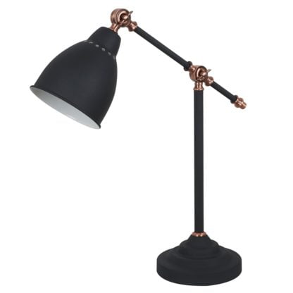 Lampa biurkowa Sonny Italux styl skandynawski industrialny stal