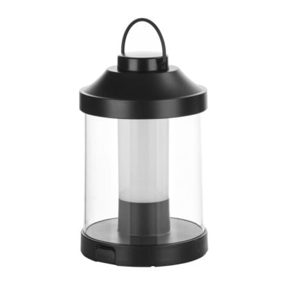 Lampa przenośna LED ABELIA Philips styl nowoczesny tworzywo sztuczne czarny przeźroczysty 1736030P0