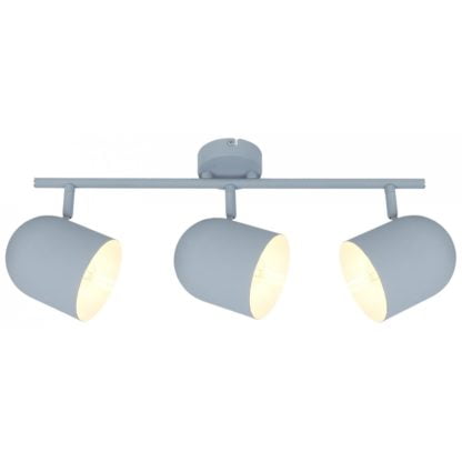 Lampa przysufitowa AZURO CANDELLUX 3X40W E27 szary mat 93-63229