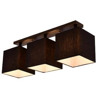 Lampa przysufitowa BOHO CANDELLUX 3X40W E27 czarny 33-58386