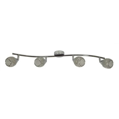 Lampa przysufitowa CLEAR CANDELLUX LISTWA 4X40W G9 przeźroczysty 94-06882