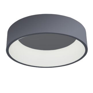 Lampa przysufitowa Chiara ITALUX styl nowoczesny aluminium akryl szary 3945-832RC-GR-3