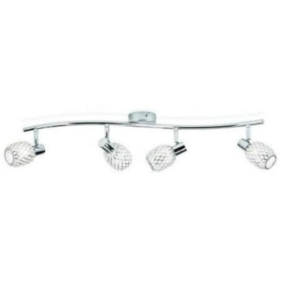 Lampa przysufitowa Deltoid Philips styl glamour kryształ nowoczesny metal chrom srebrny 5027411E7