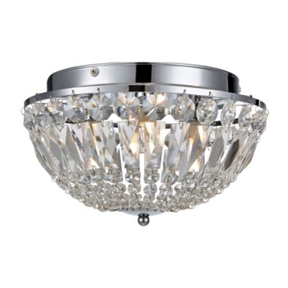 Lampa przysufitowa ESTELLE IP44 MARKSLOJD styl glamour metal 105796