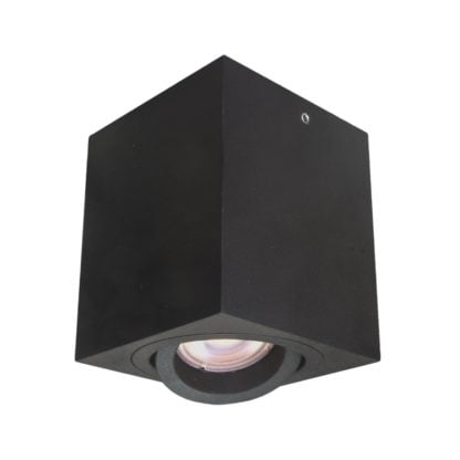 Lampa przysufitowa Emilio ITALUX styl nowoczesny aluminium stal czarny IT8004S1-BK