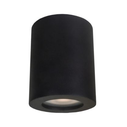 Lampa przysufitowa Fausto IP44 ITALUX styl nowoczesny aluminium stal czarny IT8005R1-BK