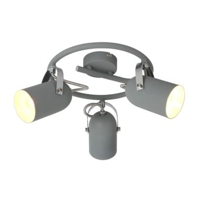 Lampa przysufitowa GRAY CANDELLUX 3X40W E14 szary 98-66497