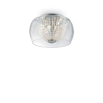 Lampa przysufitowa IDEALLUX AUDI-61 styl glamour metal