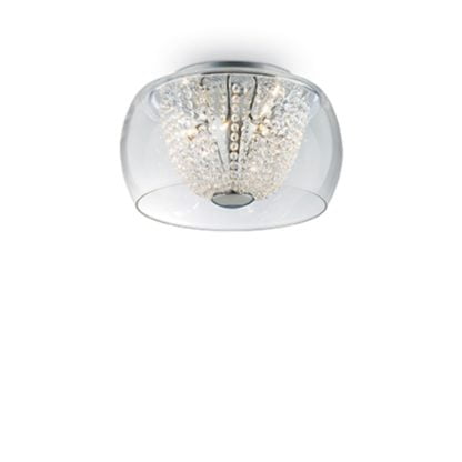 Lampa przysufitowa IDEALLUX AUDI-61 styl glamour metal