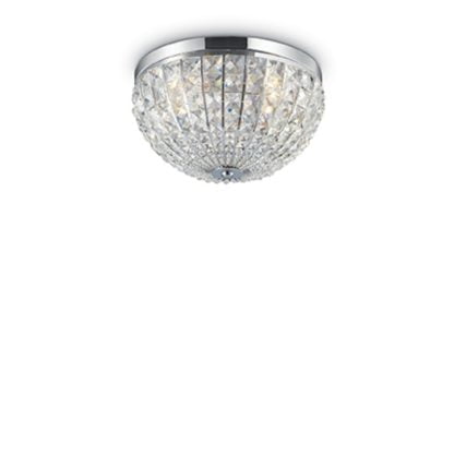 Lampa przysufitowa IDEALLUX CALYPSO styl glamour metal