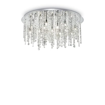 Lampa przysufitowa IDEALLUX ROYAL styl glamour metal