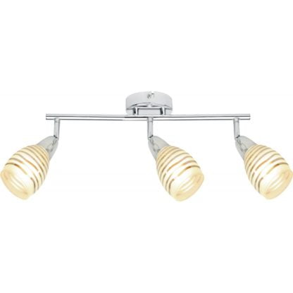 Lampa przysufitowa JUBILAT CANDELLUX 3X10W E14 LED chrom 93-55729