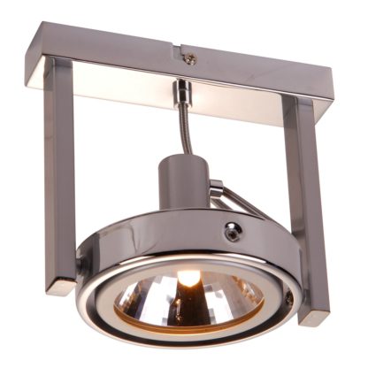 Lampa przysufitowa KURIANA I Globo styl nowoczesny chrom metal chrom srebrny 5645-1