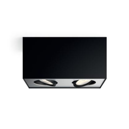 Lampa przysufitowa LED BOX Philips styl nowoczesny metal