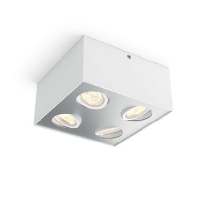 Lampa przysufitowa LED BOX Philips styl nowoczesny metal