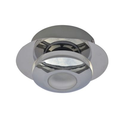 Lampa przysufitowa LED Calvin Italux styl nowoczesny metal szkło chrom HP-932AB-01-9051B CH