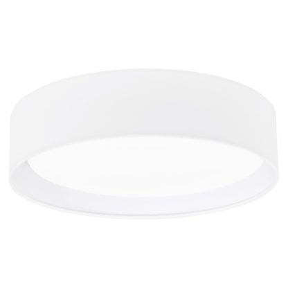 Lampa przysufitowa LED PASTERI 3 Eglo styl skandynawski tworzywo sztuczne stal nierdzewna tkanina