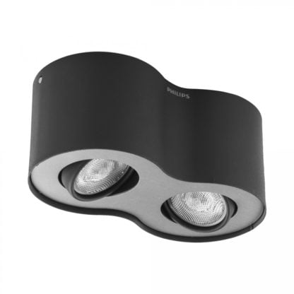 Lampa przysufitowa LED Phase Philips styl nowoczesny metal