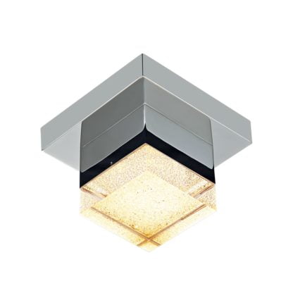 Lampa przysufitowa LED Seth Italux styl nowoczesny metal akryl chrom MX14009016-1A