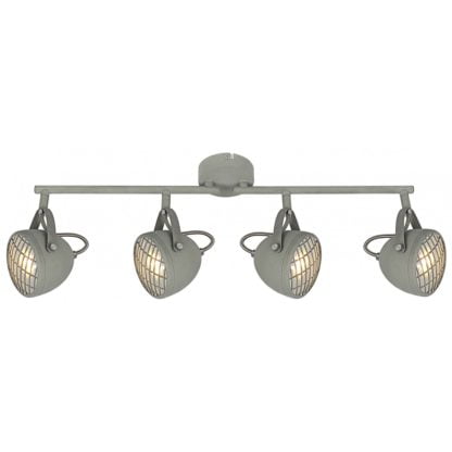 Lampa przysufitowa PENT CANDELLUX 4X50W GU10 betonowy szary 94-68071