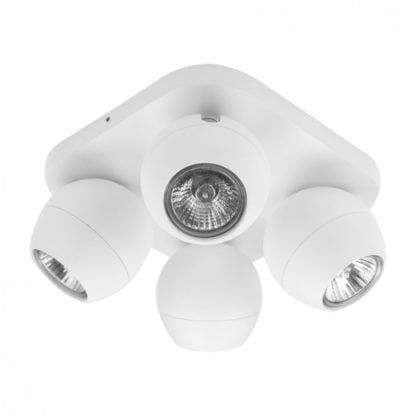 Lampa przysufitowa Planet Philips styl nowoczesny aluminium