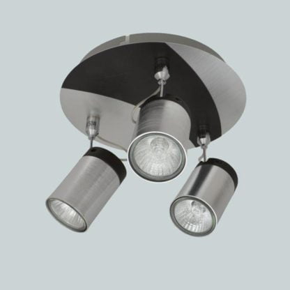 Lampa przysufitowa SIMON Vitalux styl nowoczesny metal aluminiowy czarny