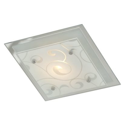 Lampa przyścienna DIA I Globo styl nowoczesny chrom szkło lustro metal chrom srebrny biały 48062