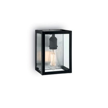 Lampa przyścienna IDEALLUX IGOR AP1 NERO styl nowoczesny metal